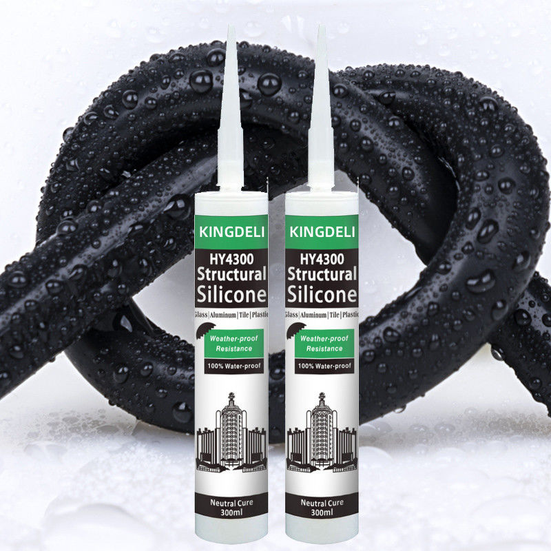 Couleur grise noire pierre structurelle sédatif de silicone imperméable à l'eau 280 ml 300 ml
