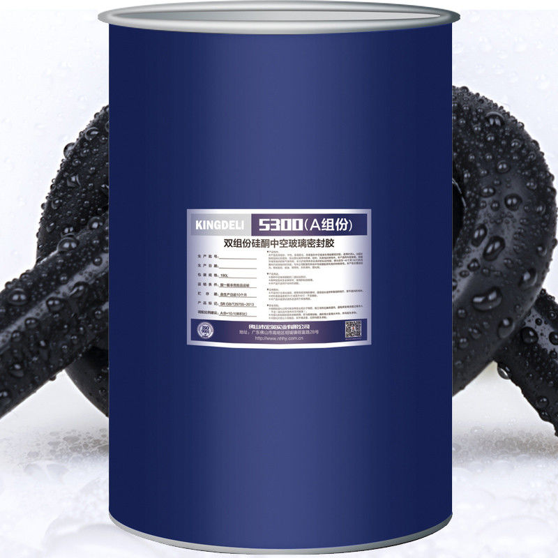 Neutral Cure deux parties isolant verre silicone étancheur Noir